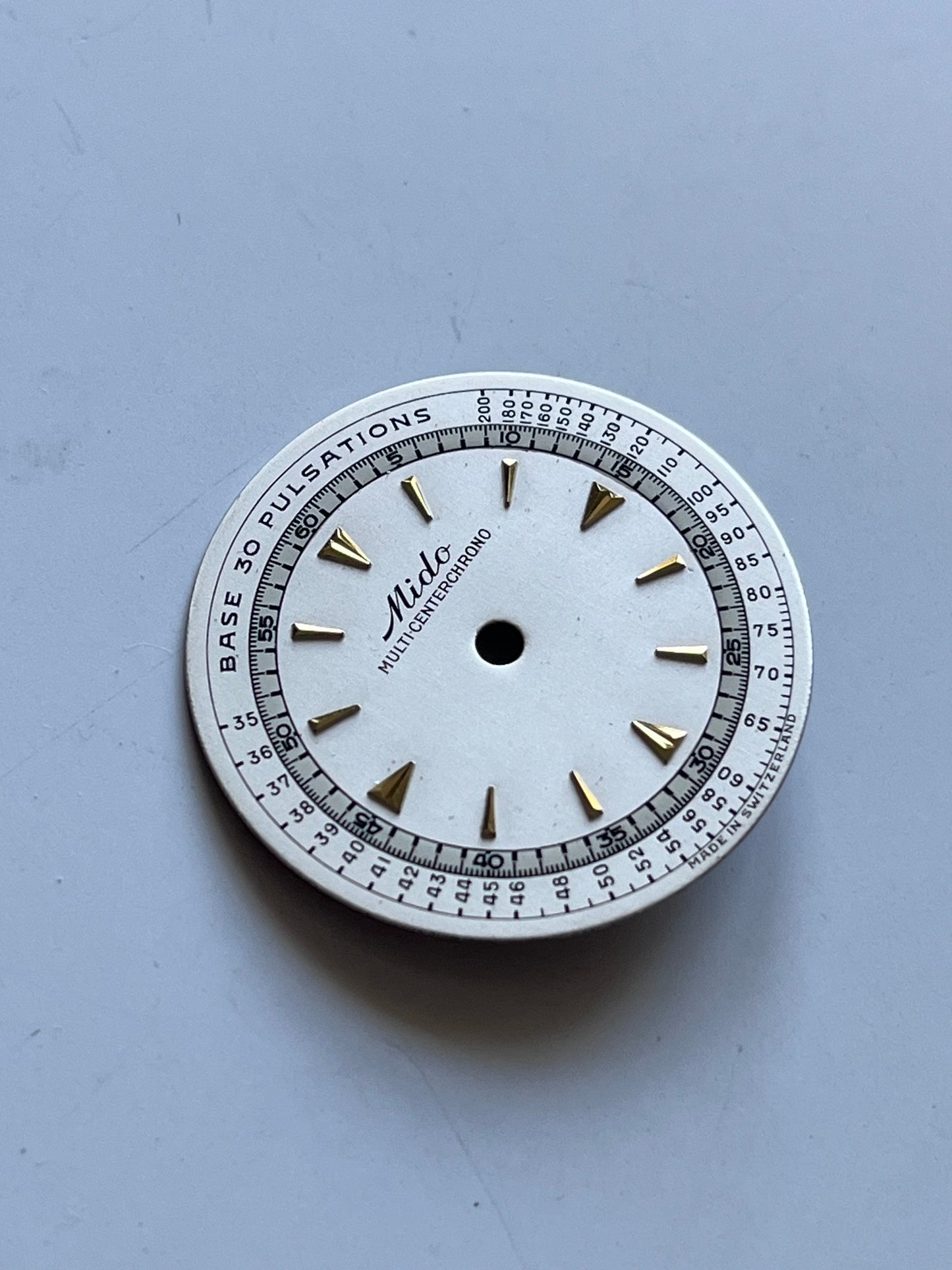Mido Multi-Centerchrono Pulsations Dial NOS