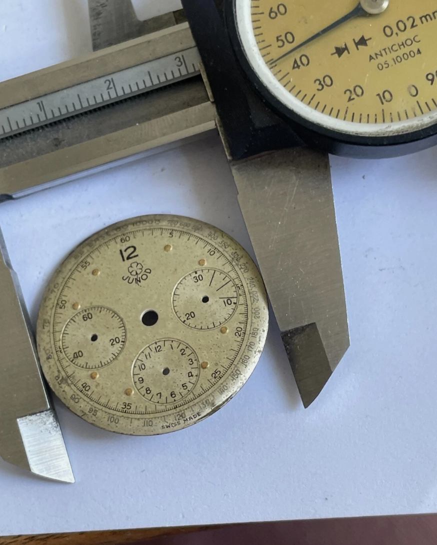 Junod Valjoux 72 Dial