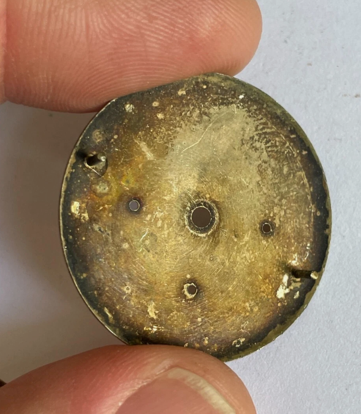 Junod Valjoux 72 Dial