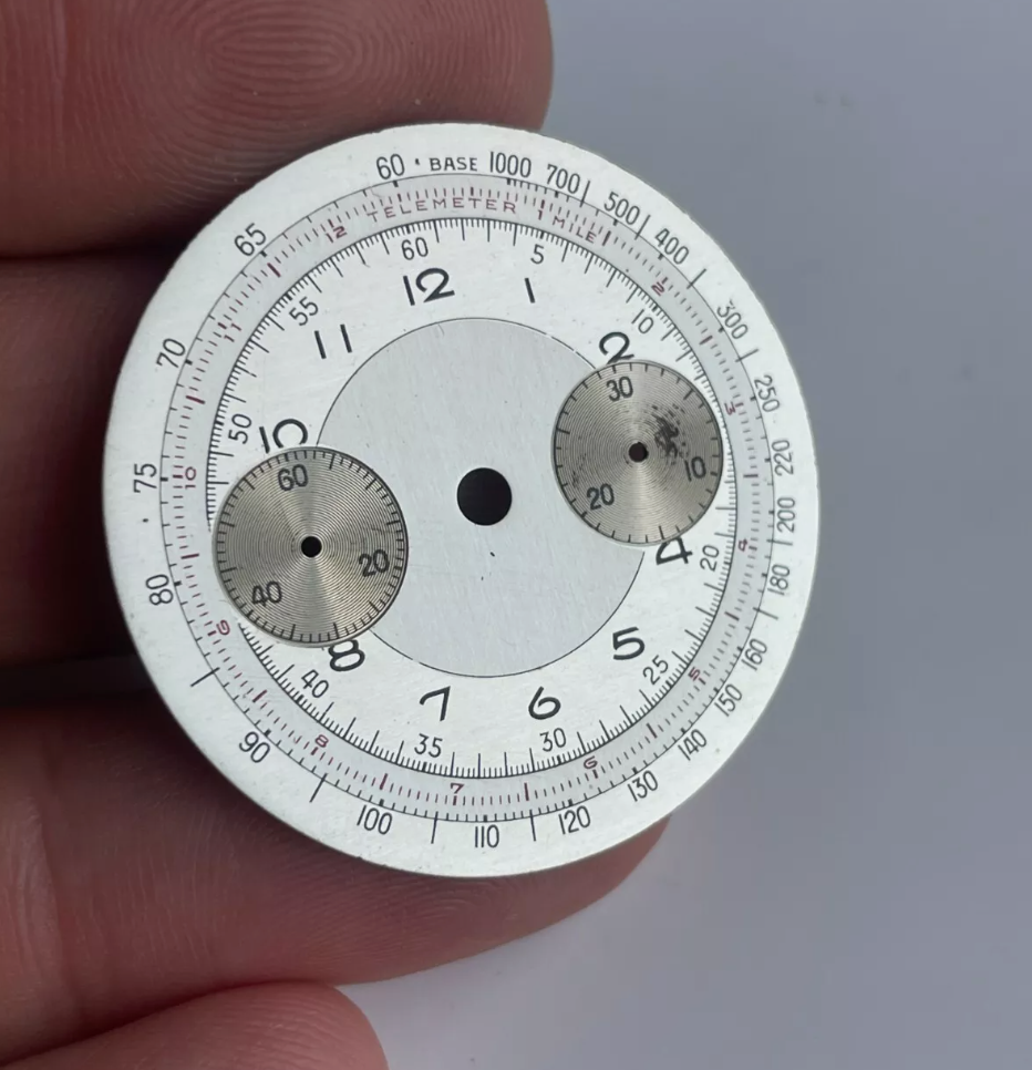 NOS Chronograph Landeron Dial