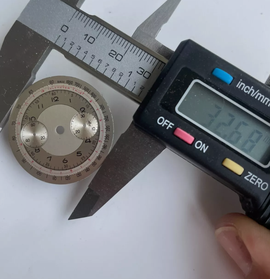 NOS Chronograph Landeron Dial