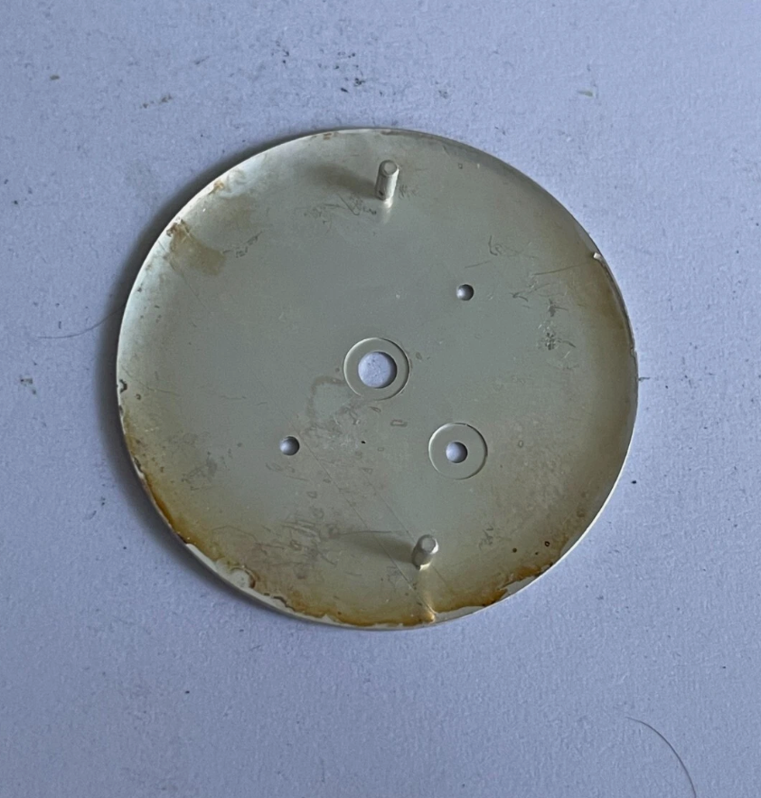 NOS Gallet EP40 Snow White Dial