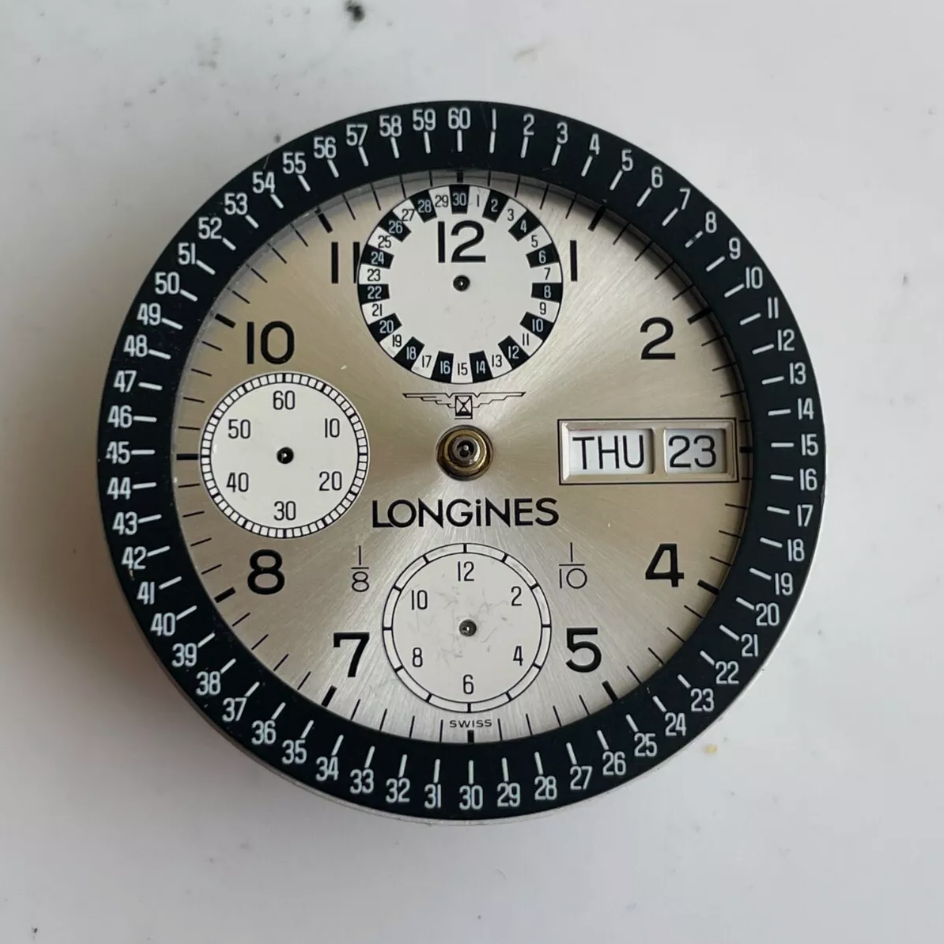 NOS Longines 674.7 Chronograph Movement & Dial