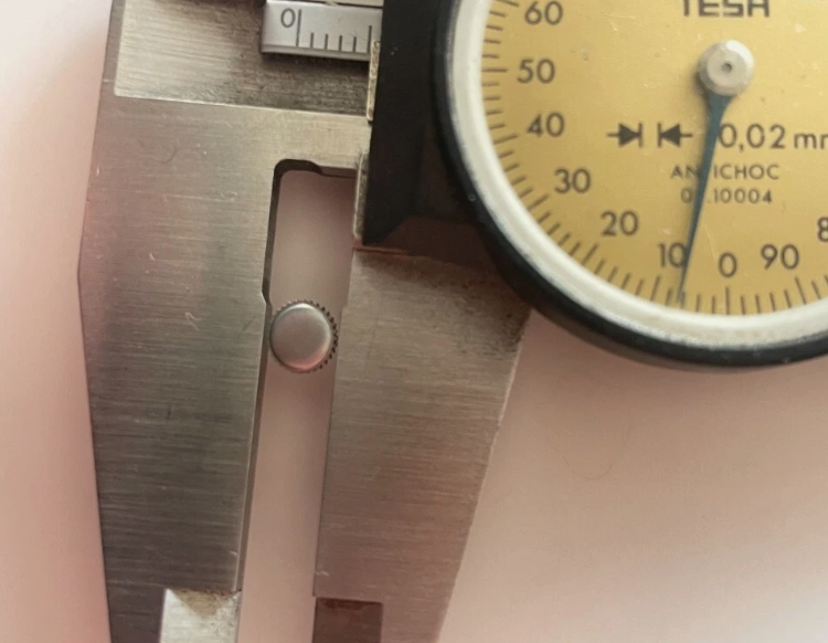 NOS Patent Brevet Crown Steel