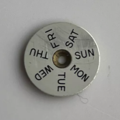 Valjoux 72c / 88 Day Disc English