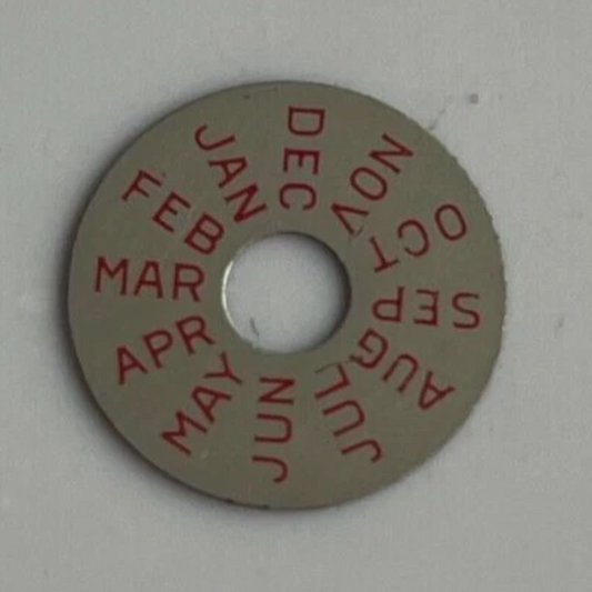 Valjoux 89 Month Disc (english)