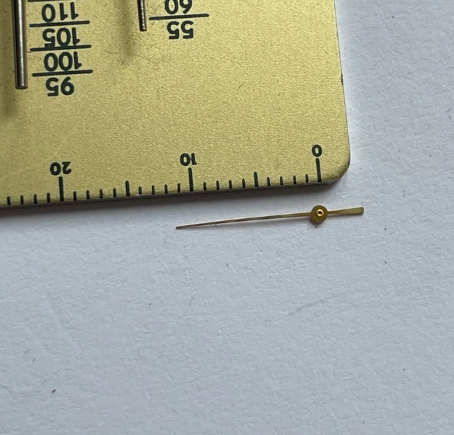 NOS Venus 221 Sweep Second Hand Gold