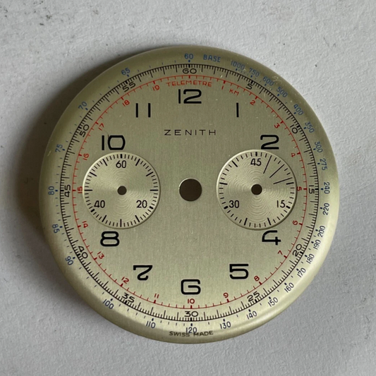 Zenith 143-6 (EP40) Chronograph Dial