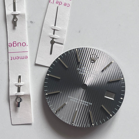 NOS Rolex Oyster Perpetual Datejust Tapestry Dial & Hands