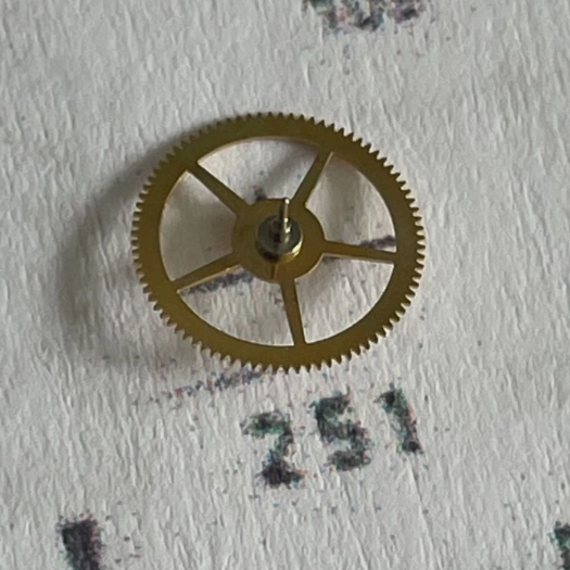 Omega 1045 (1262) Lemania 5100 (251) 24-Hour Wheel