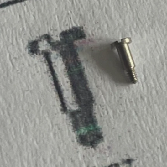 Omega 1045 (2674) Lemania 5100 (52737) Screw for Support for date indicator mech