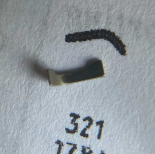 Omega 321 - 1784 operating Lever for Hour Hammer