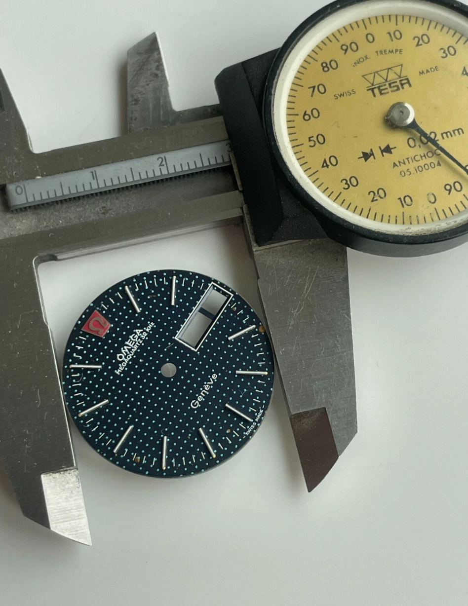 Omega Geneve Megaquartz 32 KHz Dial