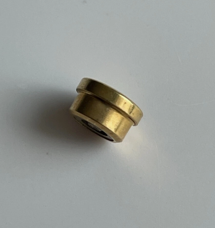 Omega Memomatic Alarm Pusher Goldplated