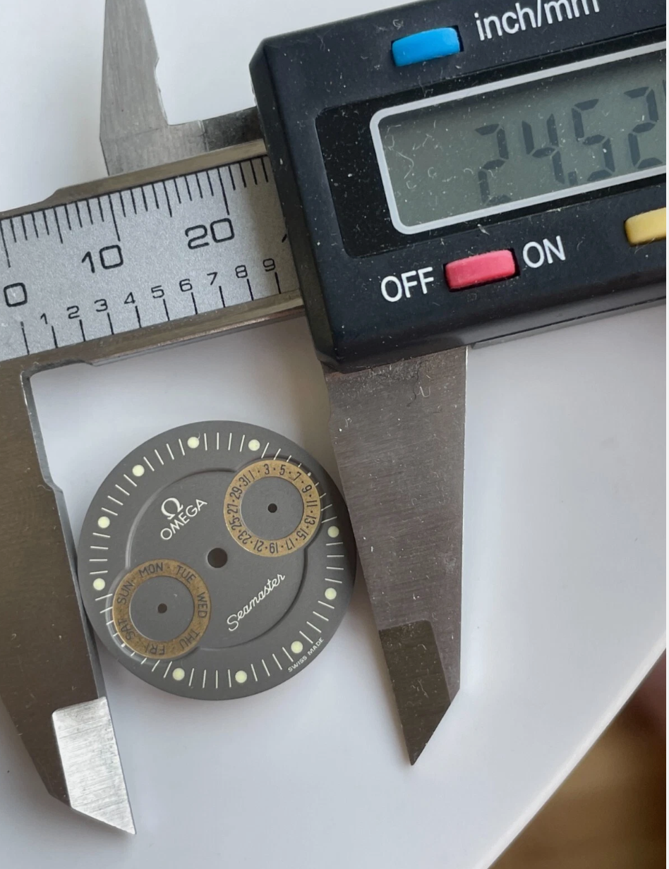 Omega Seamaster Polaris Day-Date Dial ø 24.5mm