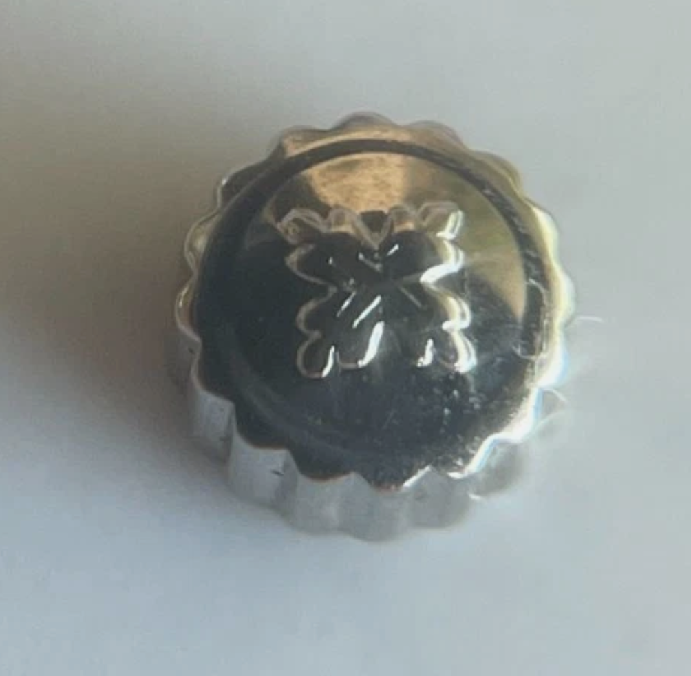 Patek Philippe BF Crown ø 4.1mm steel