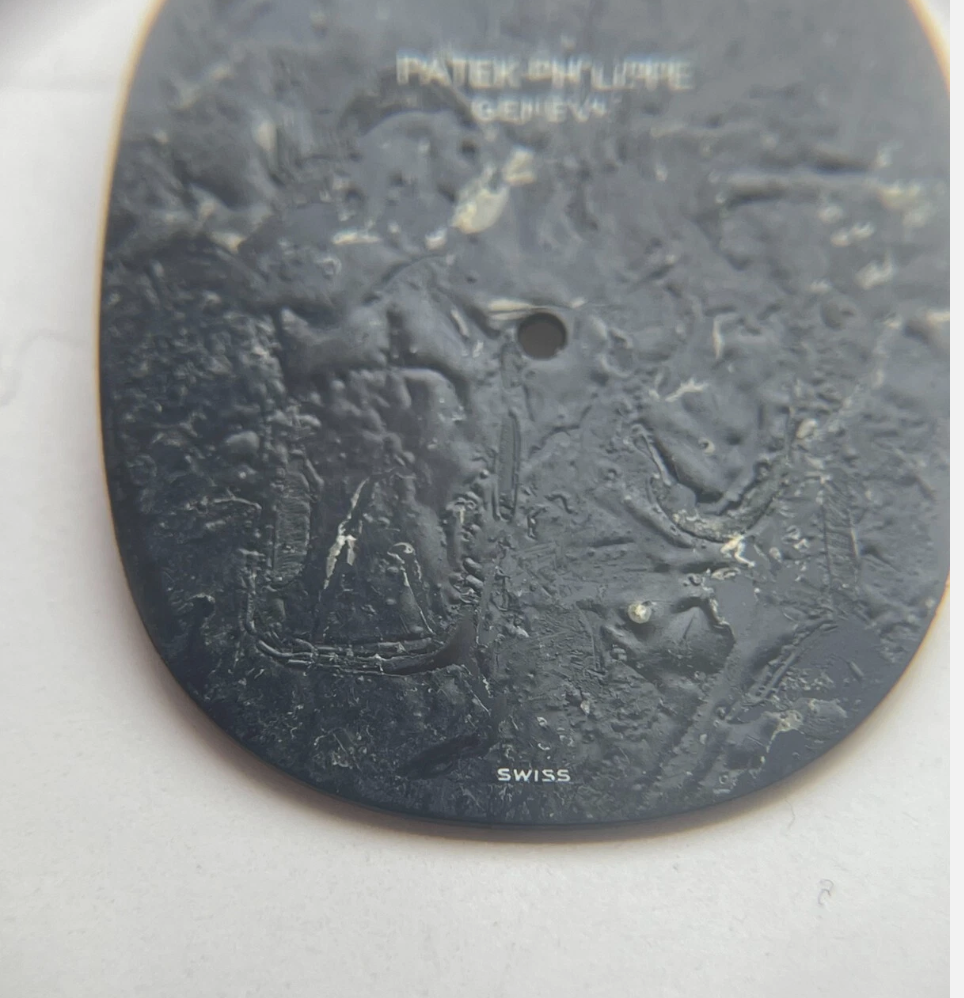 NOS Patek Philippe Ellipse Stone Dial