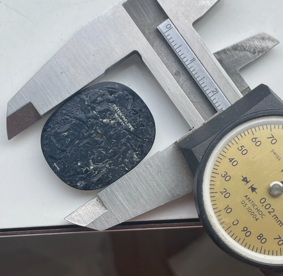 NOS Patek Philippe Ellipse Stone Dial