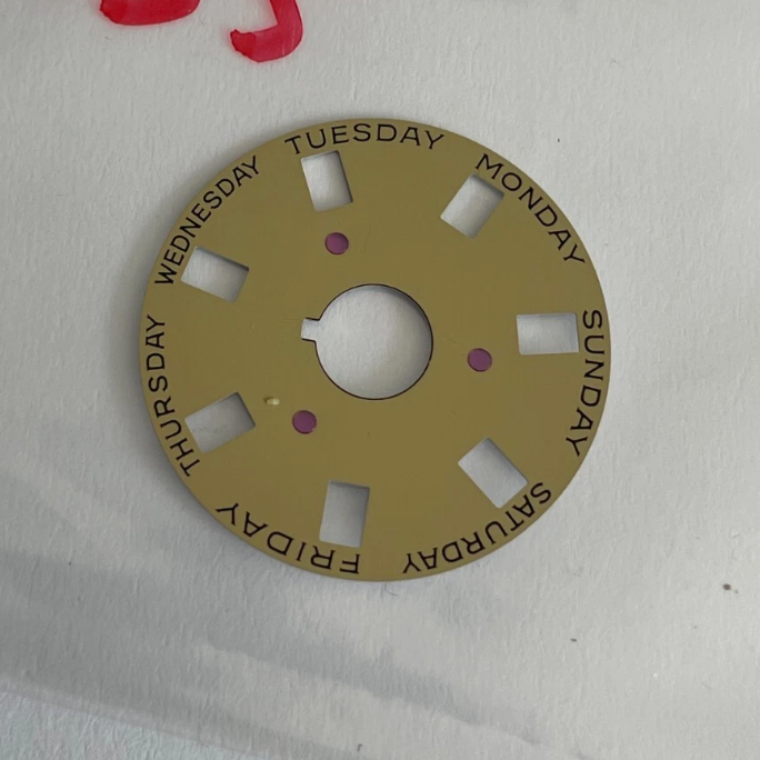 Rolex 3055 - Day Disc English