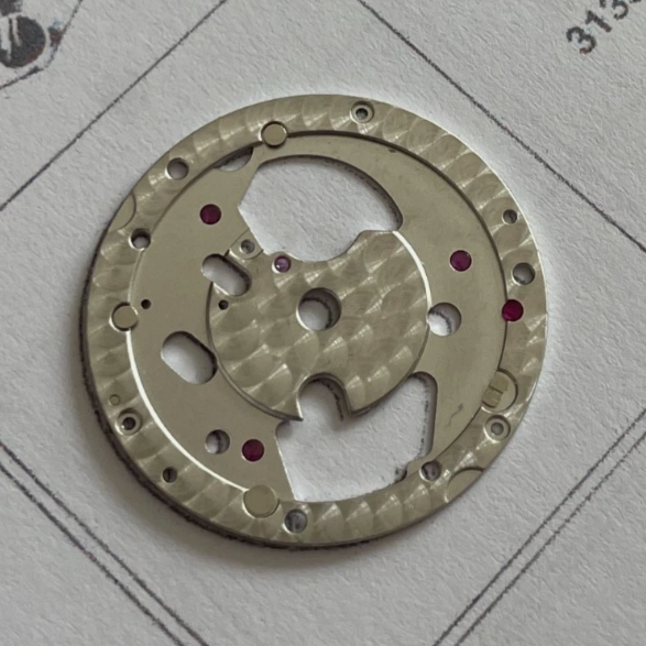 Rolex 3135 - 600 Date Indicator Seating