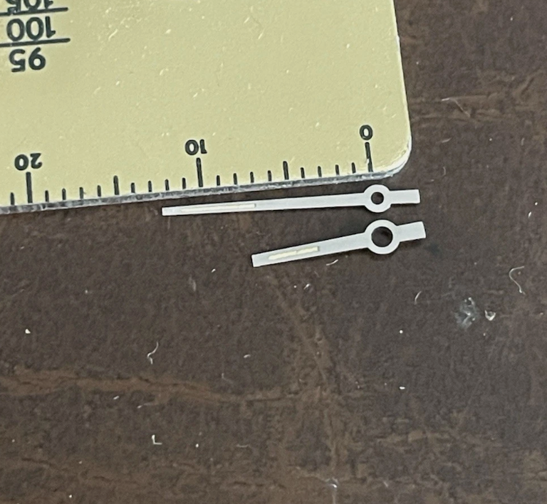 Rolex Ref 1018 Hands