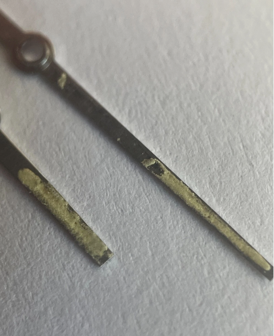 Rolex Ref 1018 Hands