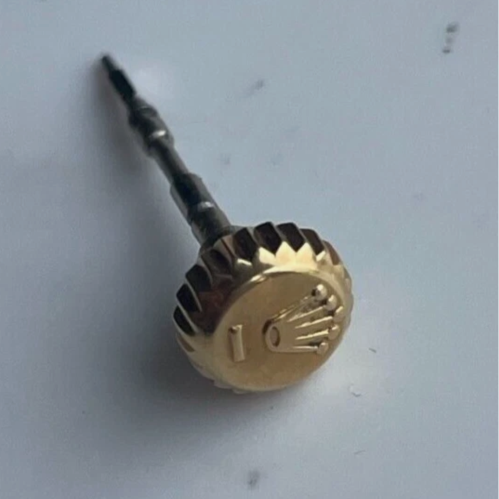 Rolex Yellow Gold Twinlock Crown ø 6.1mm