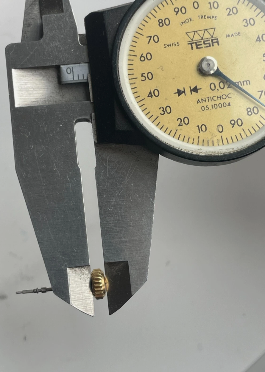 Rolex Yellow Gold Twinlock Crown ø 6.1mm