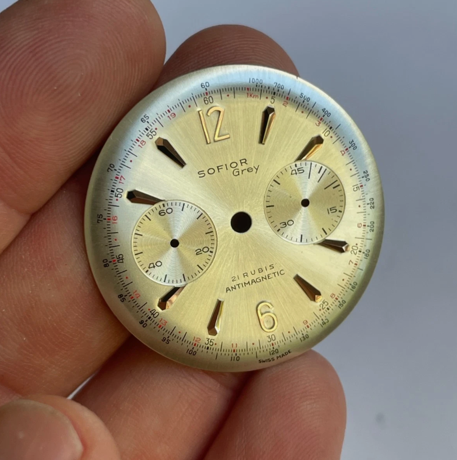 Sofior Grey Valjoux 23 Dial