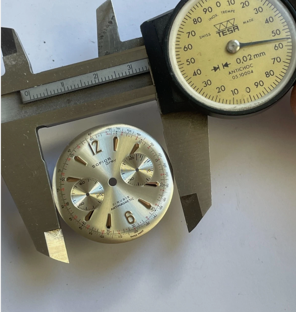 Sofior Grey Valjoux 23 Dial