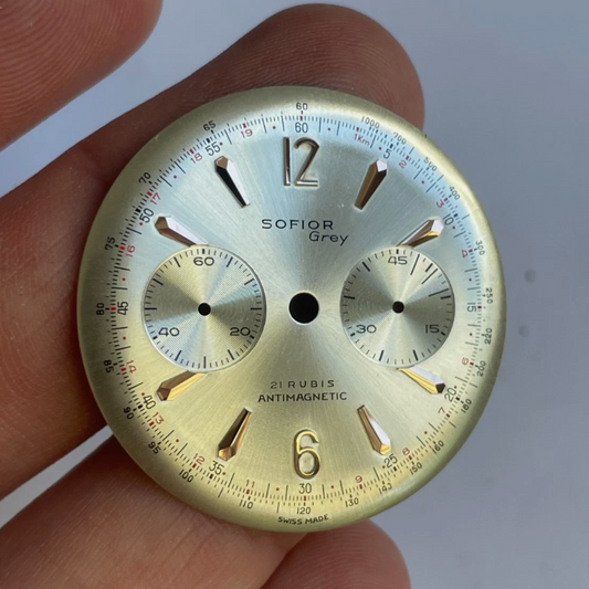 Sofior Grey Valjoux 23 Dial