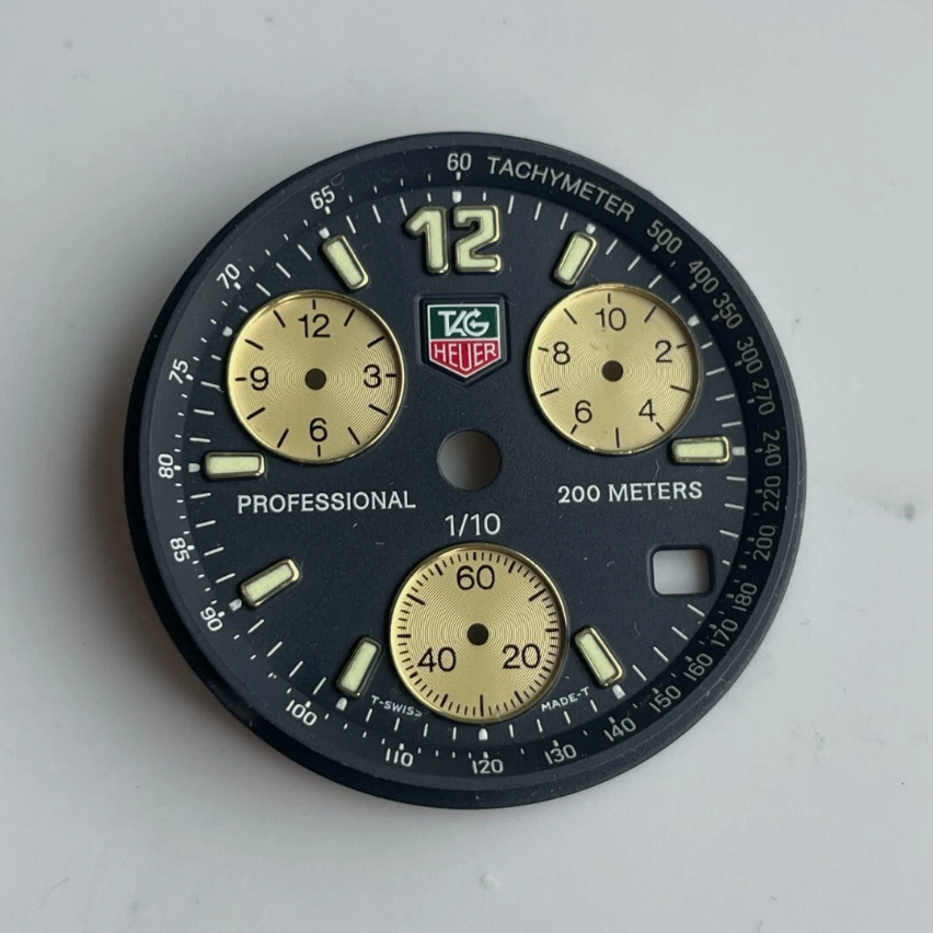 TAG Heuer Professional 1/10 Chronograph Dial