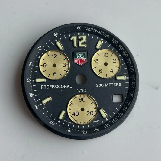 TAG Heuer Professional 1/10 Chronograph Dial