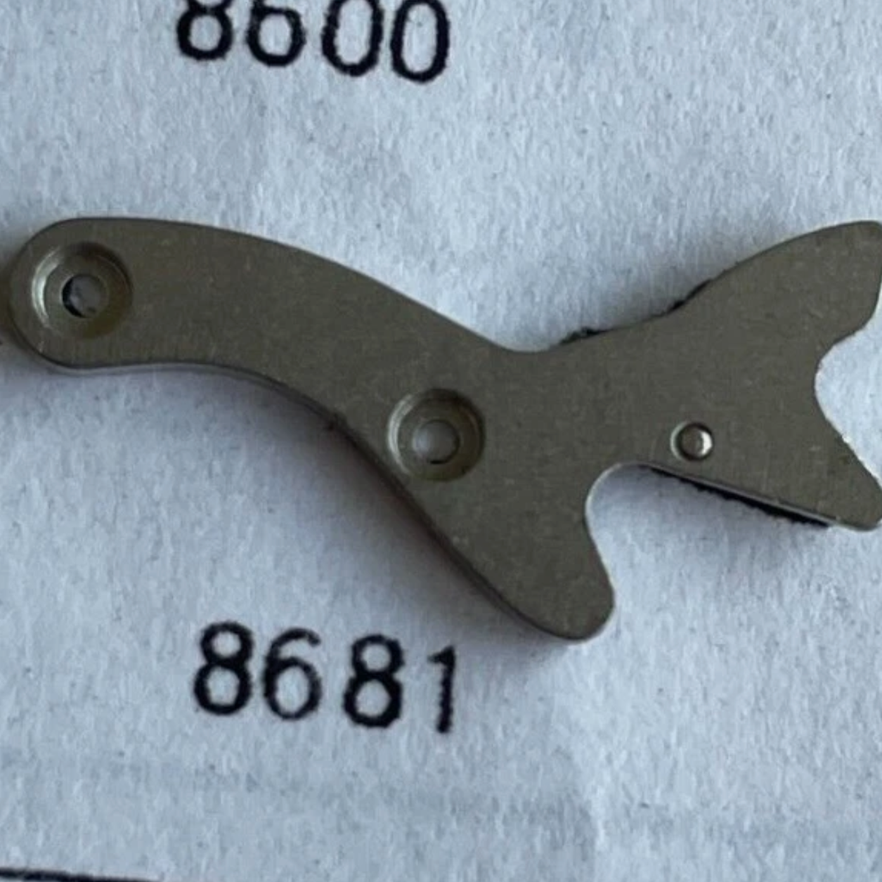 Valjoux 72 - 8681 Hour Hammer Cock