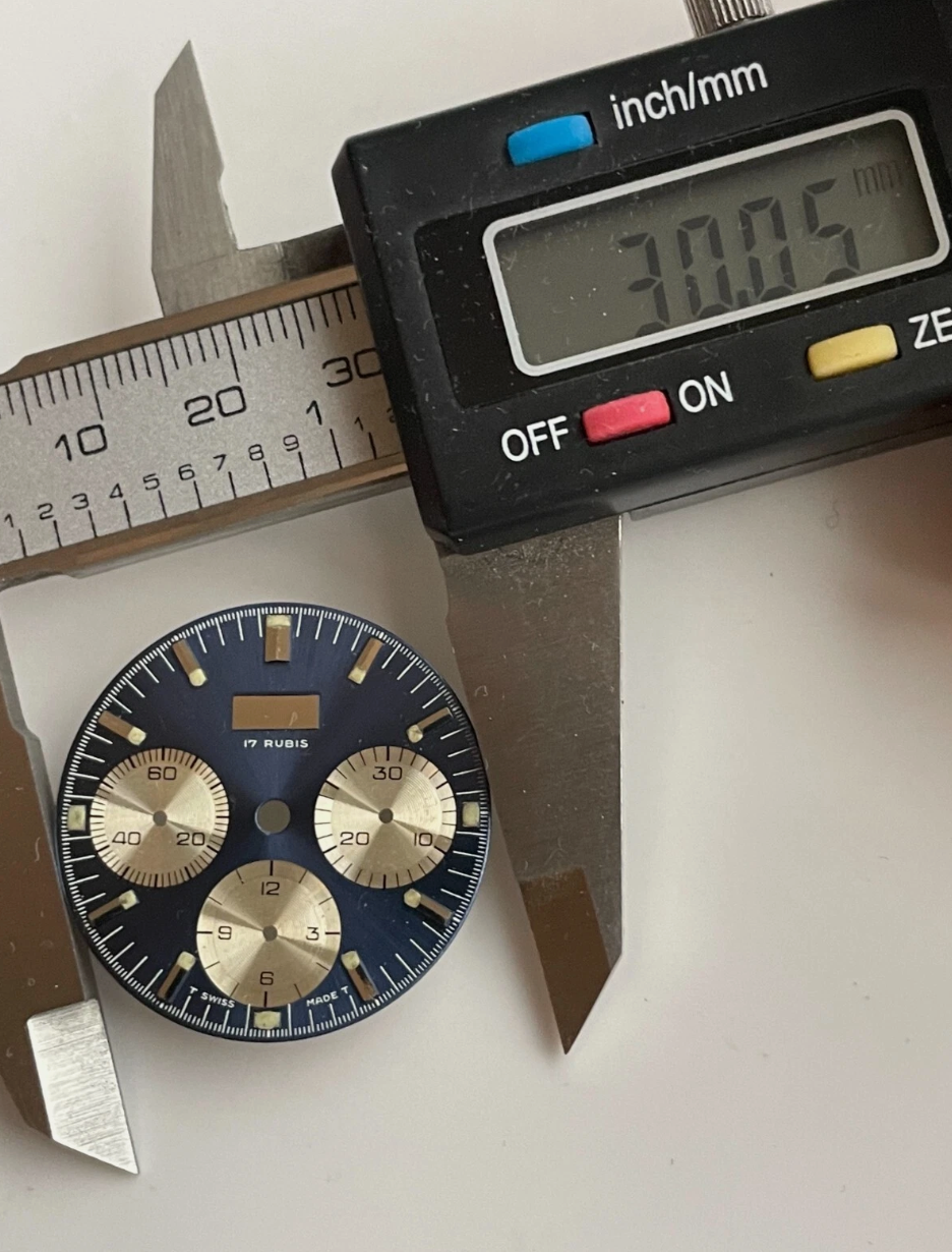 Valjoux 72 Dial