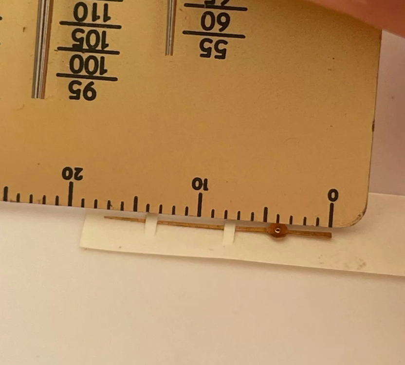 Valjoux 72 / 72c / 88 Sweephand Rosegold