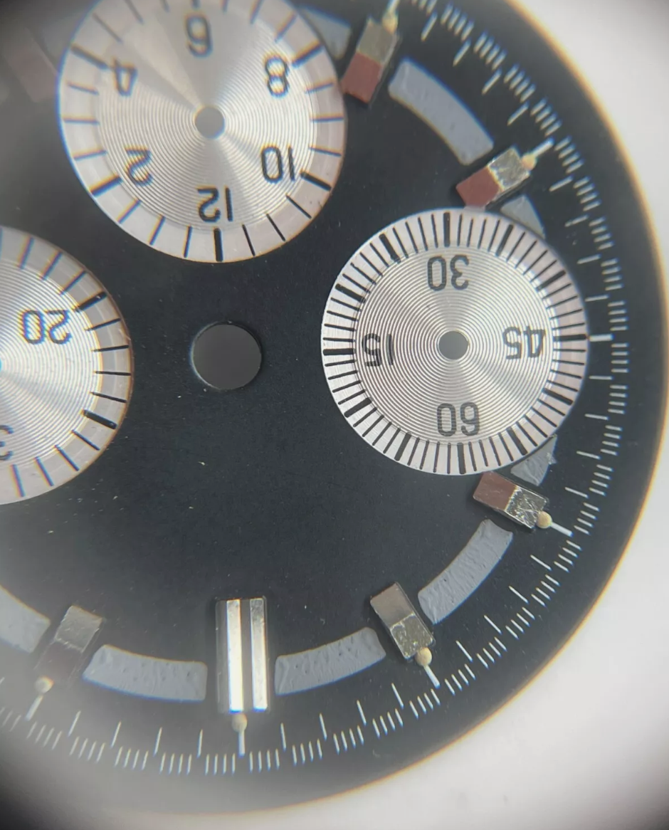 Valjoux 72 dial