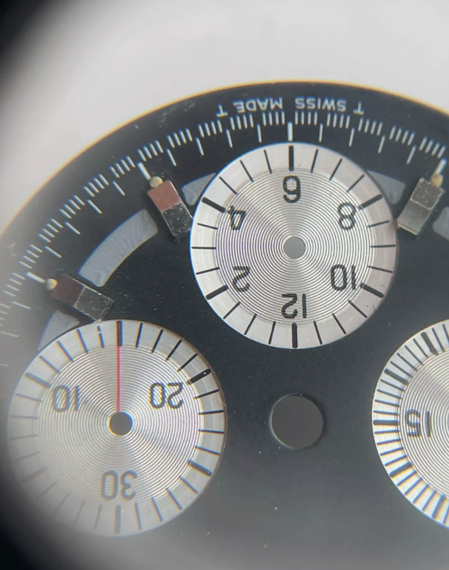 Valjoux 72 dial