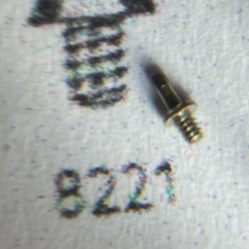 Valjoux 84 Part 8221 screw