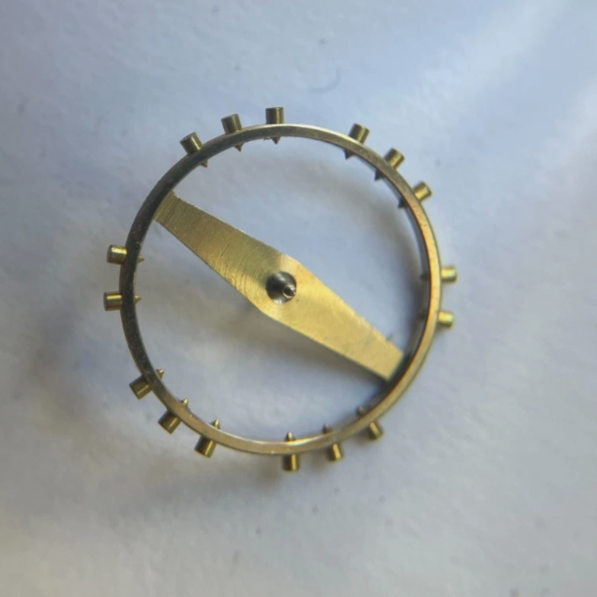 Valjoux 92 Balance Wheel NOS (goes on Venus 206 too)