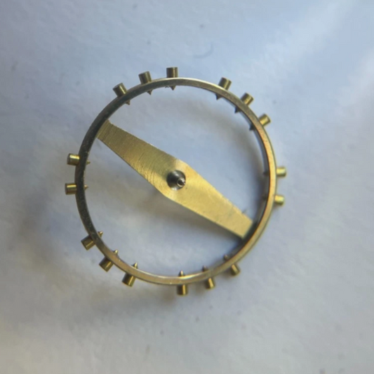 Valjoux 92 Balance Wheel NOS (goes on Venus 206 too)