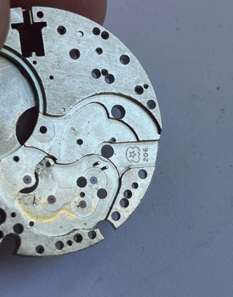 Venus Cal 206 Main Plate part 100